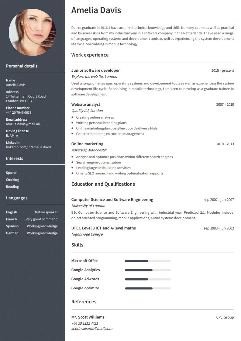 CV 和 Resume 的具体区别在哪里 知乎