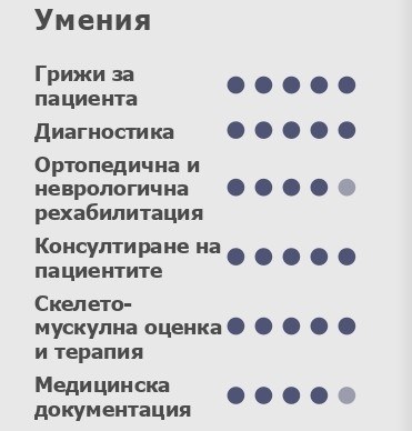 cv примерен Ключови умения на физиотерапевт cv примерен Ключови умения на физиотерапевт
